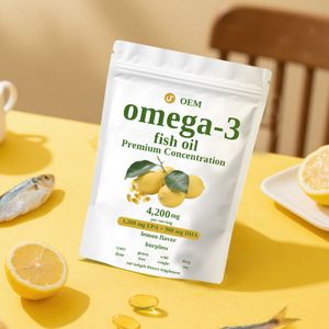 Concentrated Deep Sea Fish Oil  Nutritional Supplements Omega 3