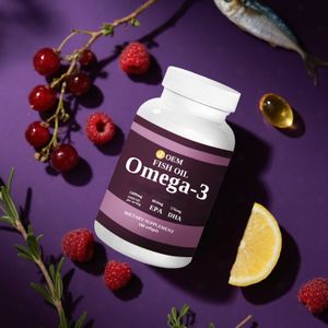 Popular Nutritional Supplements Deep Sea Fish Oil Softgel Omega 3