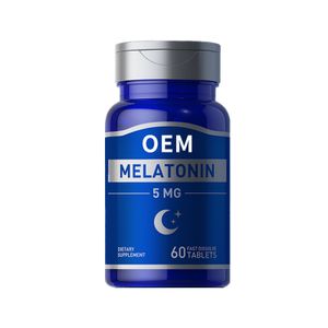 Melatonin Vitamin Gummies Contribute to a Healthy Food Supply Supplement for Good Sleep Relife Stress
