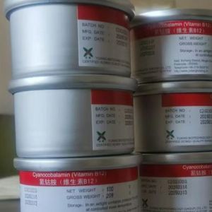 USP43 Vitamin B12 Cyanocobalamin 99.5% INR 90000 1 KG TIN
