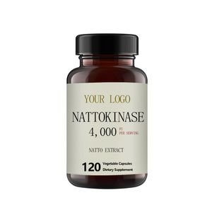 Customize Private Label Nattokinase Powder Nattokinase 20000fu Nattokinase Capsules