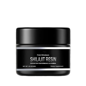 Private Label High Quality Shilajit Resin Pure Himalayan Supplement Original Shilajit Resin