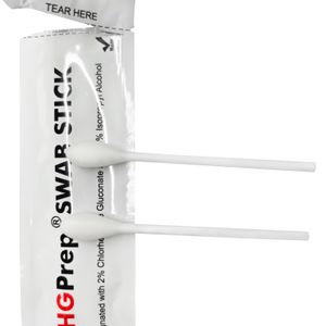 Disposable Medical Lab Clinical Sterile Wet IPA Alcohol Pre-Satruated CHG Prep Cotton Swab