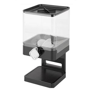 Wholesale Custom Clear Plastic Vertical Storage Container for Cereal/Grains/Nuts