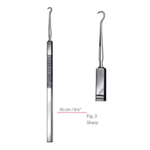 Joseph Single Hook Retractors Sharp Surgical Instruments Veterinary Tools