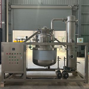 Pilot Line Equipment MVR Evaporator Crystallizer System Steam Engine Water Distiller Laboratory Equipment