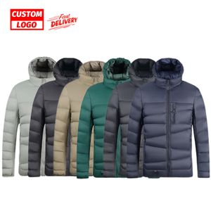 Hot Sales Outdoor Warm Utility Coat Clothes Factory Customization Winter Hood Down Puffer Jacket for Men
