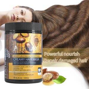 OEM/ODM Natural Argan oil Hair follicle cream, professional hair care, keratin repair for damaged hair, argan oil hair care set