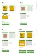 Commercial packaging in Biodegradable Plastic