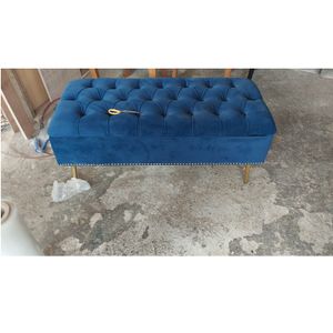 Modern Nordic Home Furniture Velvet Bed Bench Upholstered for Home Office and Entryway