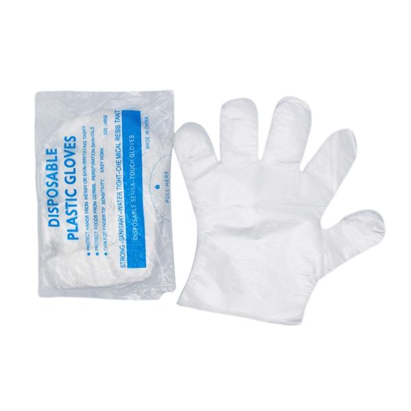 Wholesale Hot Selling Food Grade Disposable Vinyl Gloves PE Material Bags for Household Commercial Use