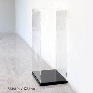 Custom Transparent Acrylic Display Box Home Décor Dustproof Box for Collection
