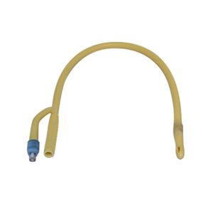 Disposable Sterile Two-Way Standard Type Fr16 Latex Foley Catheter with 100% Silicone Coated Urine Drainage