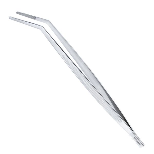 Kitchen Cooking Stainless Steel Kitchen Culinary Tweezers Set Gold Chef Plating Tweezers Tongs