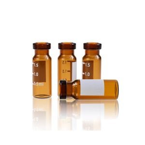 9-425 Autosampler Vials Amber Crimp-top Vials Graduated 12*32mm 2ml glassware Laboratory Hplc Vials for Autosampl