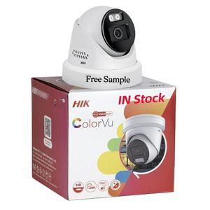 HIK 4MP 8MP Turret Motion Detection Two Way Audio Full Color Security CCTV Network Camera Colorvu 4k Poe Ip Camera