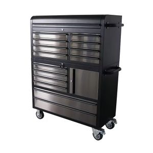 Hot Sale Hardware Store Cabinets High Quality Workbench Cabinet Antirust 430 Stainless Steel Mobile Tool Cabinet