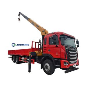 2025 K5 6*4 Mobile Telescopic Truck Jac10 Ton Loading Capacity Pump Core Folding Boom Crane