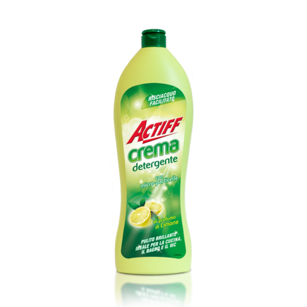 Professional Home Kitchen Cleaning Cream 750ML Fresh Lemon Cream Strong Oil Stains Cleaner Liquid Shape