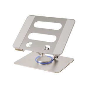 Universal Nonslip Foldable Notebook Laptop Holder Stand Aluminum Alloy 360 Degree Rotatable Laptop Holder