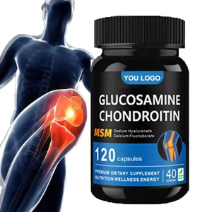Private Label Glucosamine Chondroitin MSM Capsules for Bone Health Joint Support Antioxidant for Pregnant Women Teenagers