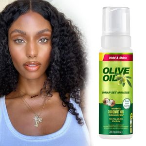 Hot Sale Organic Hair Mousse Foam Long Lasting Strong Hold Custom Scent for Styling Curly Wig Braid Private Label Hot Selling