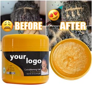Hot Shine Extra Hold Conditioning Gel Strong Hold for Hair Braiding Lock 'n Twist and Jam Gel Factory Price