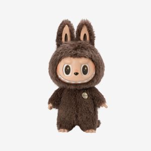 Popmart Jumbo Labubu the Monsters Labubu ZIMOMO I Found You Angel in Clouds Large Plush Toy Figurine Lovely Vinyl Face Doll