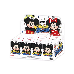 Original Popmart Blind Box New Mickeyy Mouses Family Cute Together Keychain Series Figures Cartoon Plush Doll Toys Mystery Boxes
