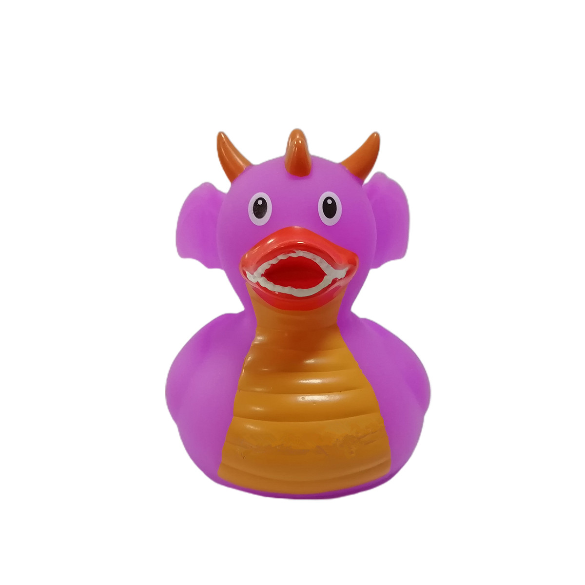 Custom pink Dragon Pvc Toy Duck Floating Rubber Ducks Cute Vinyl Duck for Kids