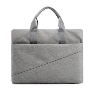 Unisex 15.6 Inch Gray Oxford Briefcase Fast Shipping Soft Bag for Work Casual Travel College-Office Use
