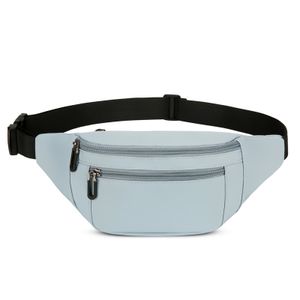 Unisex Zipper Fanny Bag Water-Proof Oxford Waist Bag Colorful Daily Use for Ladies Wholesale Available