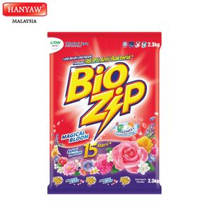 [Malaysia] Fast Shipping Bio Zip Magical Bloom Powder Detergent ( 8 Packs X 2.3Kg /Ctn )