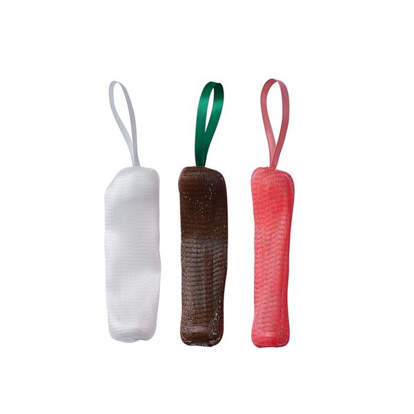 Custom Cut Plastic Net Body Wash Soap Saver Pouch Mesh Foaming Net Bubble Bags with B23 Processing Service