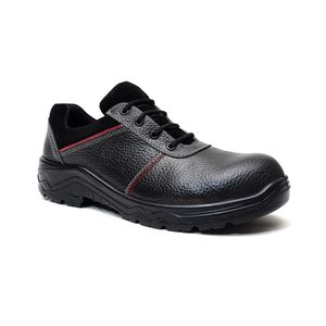 Men Genuine Polishable Leather Safety Shoes Best Option for the Industrial Use Containing all the Necessary Safety Features.