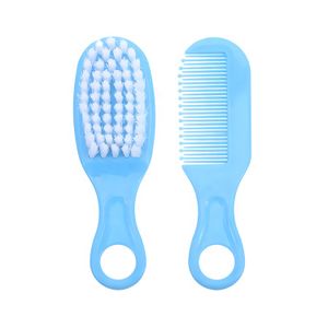 Wholesale Baby Hair Brush with Soft Bristles Portable Kids Grooming Kit Soft & Gentle Newborn Baby Hair Brush and Comb Set