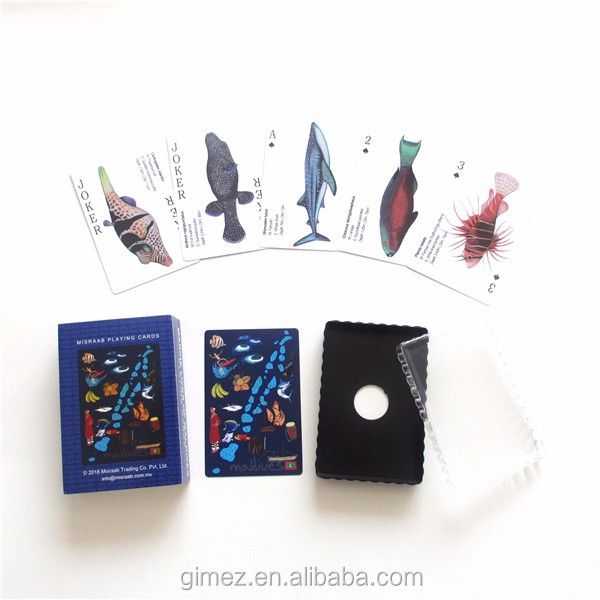 PVC Plastic Playing Cards Poker Club Casino Card Game