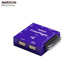 RadioLink CrossFlight Flight Controller 10CH PWM Output Flight Control OSD Module Integrated FC for Drone Flight RC Aircraft