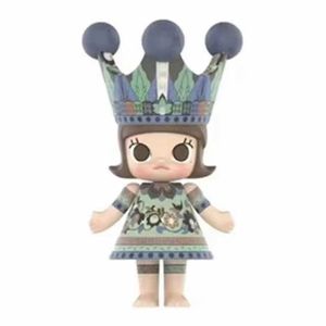 For POP Mart MOLLY ROYAL Ninagawa Mika 400% 1000% PVC Mystery Boxes Fashionable Animal Ornaments Collectibles for Gift Giving