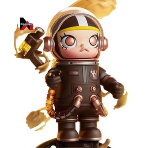 Wholesale POP MART Official Store MEGA COLLECTION 100% SPACE MOLLY SERIES 1 Mystery  Action Figure Trendy Anime Blind Box Toys