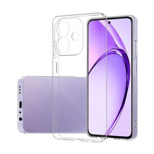 OPPO A80 Compatible Transparent Soft Case with Phone Grip A96 Cover A73 Protective Case A3/A2/A1 Models Made Silicon TPU for A58