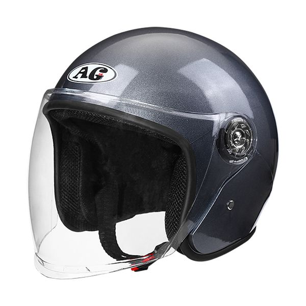 Safety Ratings Reflective Safety Features for Enhanced protection During Nighttime Rides Motorcycle Helmet Half Face Helmet
