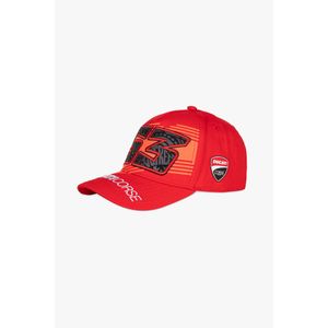OEM Customized Children's Hats High Quality 63 Bagnaia Ducati- Corse Cap 100%Cotton Red Kid Sports Caps For Wholesale