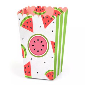 Xieli Vietnam Summer Party Decoration Watermelon Popcorn Paper Box Snack Treat Box Container