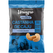 TOASTED AND SALTED CASHEW NUTS
