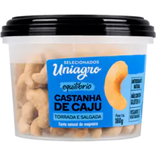 TOASTED AND SALTED CASHEWnuts - 160g