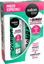 Kit Shampoo + Conditioner SOS ANTI-FALL PUMP Salon Line 200ML