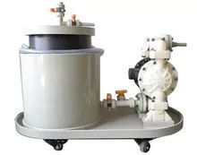 Aqua regia fine filter truck