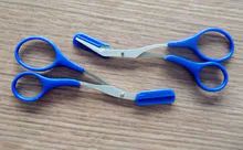 eyebrow scissor with comb, eyebrow shaping tool, magic beauty eyebrow scissor with comb