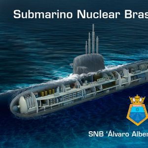 Submarino Nuclear Brasileiro SNB 'Álvaro Alberto' - SN10